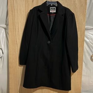 NWT ALPINE SWISS black coat